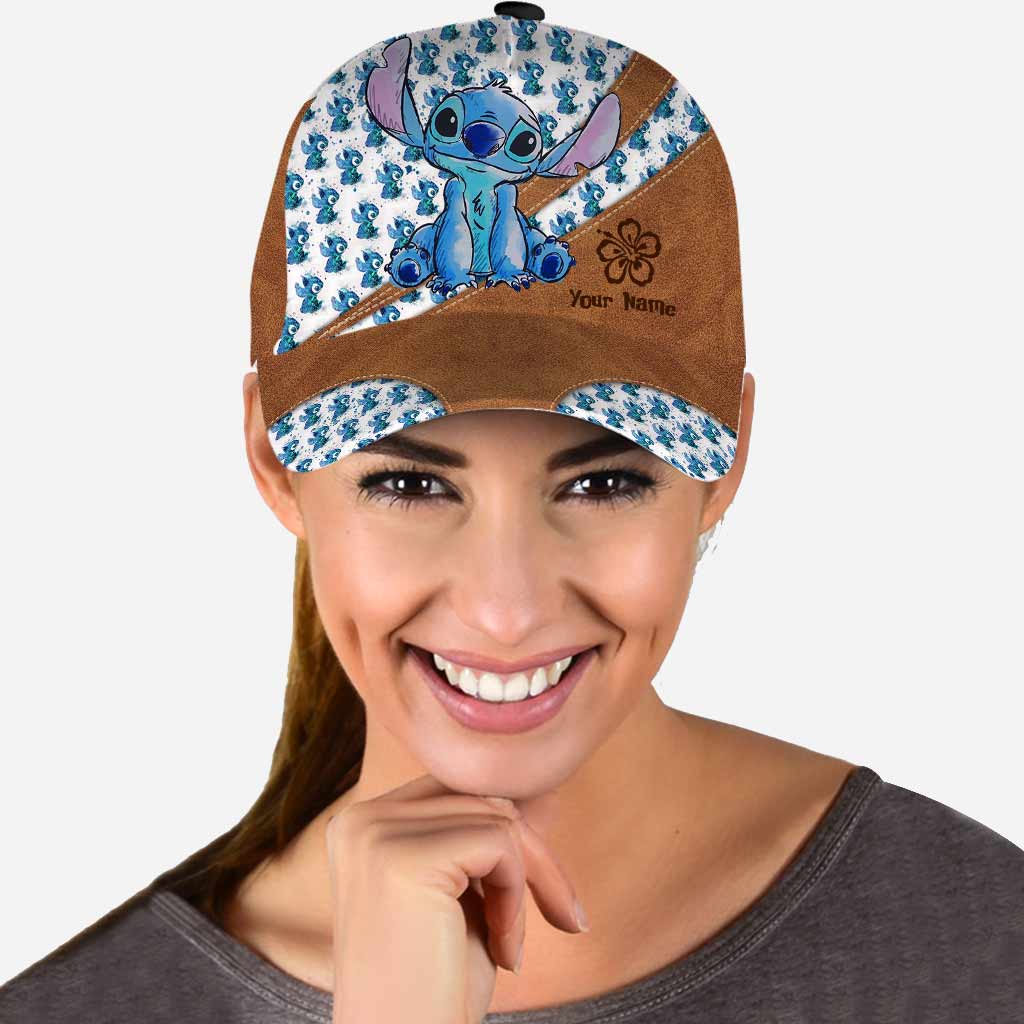Personalized Classic Cap with Ohana Design Custom Name Gift