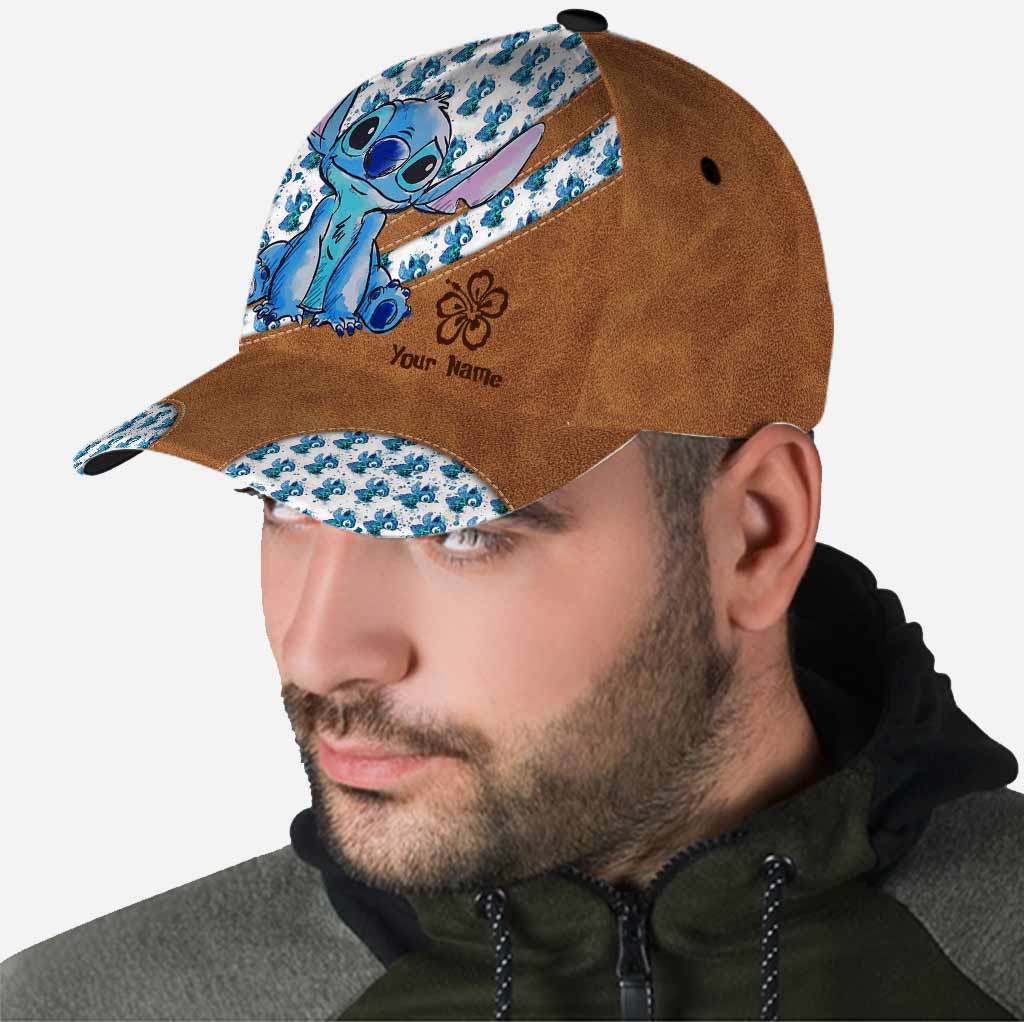 Personalized Classic Cap with Ohana Design Custom Name Gift