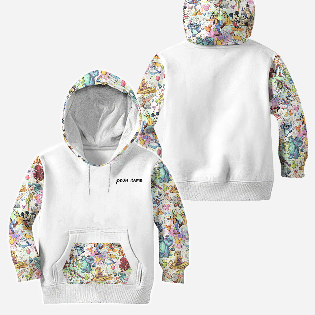 Personalized Magical World Hoodie & Leggings Set for Kids