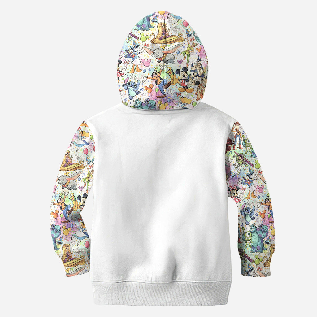 Personalized Magical World Hoodie & Leggings Set for Kids