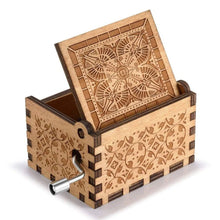 Load image into Gallery viewer, Personalized Hand Crank Music Box 'You Are My Sunshine' Gift for Couples
