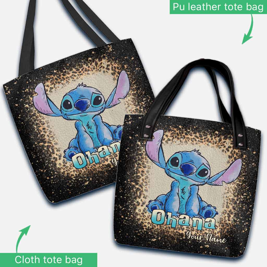 Personalized Ohana Tote Bag Custom Name Gift for Family