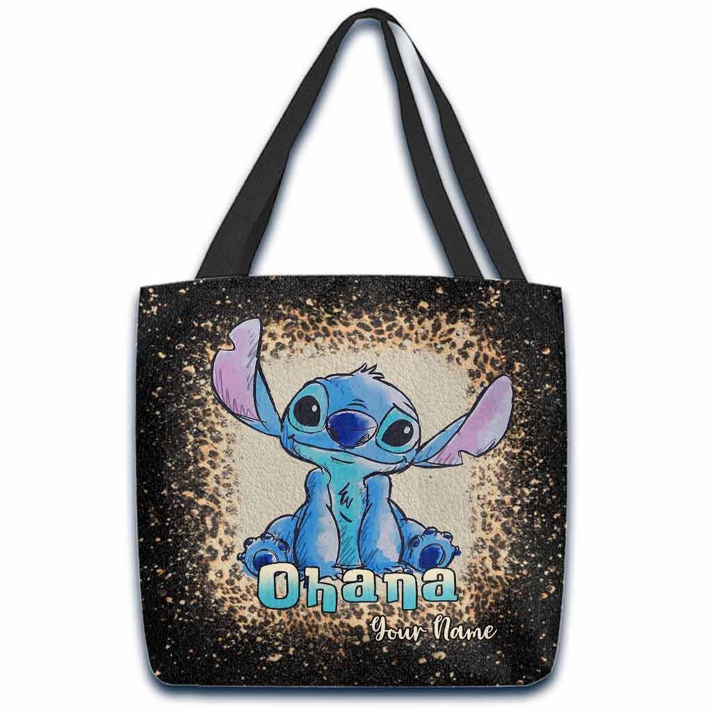 Personalized Ohana Tote Bag Custom Name Gift for Family