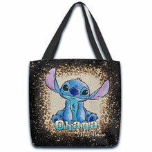 Load image into Gallery viewer, Personalized Ohana Tote Bag Custom Name Gift for Family
