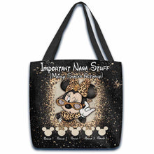 Load image into Gallery viewer, Personalized Grandma Tote Bag Funny Important Nana Stuff Gift
