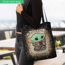 Load image into Gallery viewer, Personalized Cute Character Tote Bag Custom Name Gift

