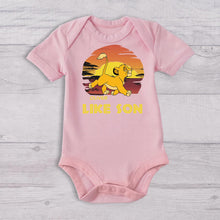 Load image into Gallery viewer, Personalized Father and Baby T-shirt Set Like Father Like Son Gift
