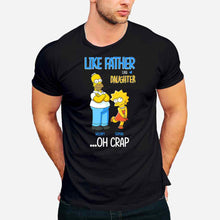 Load image into Gallery viewer, Personalized Father Daughter T-shirt and Hoodie Custom Name Gift
