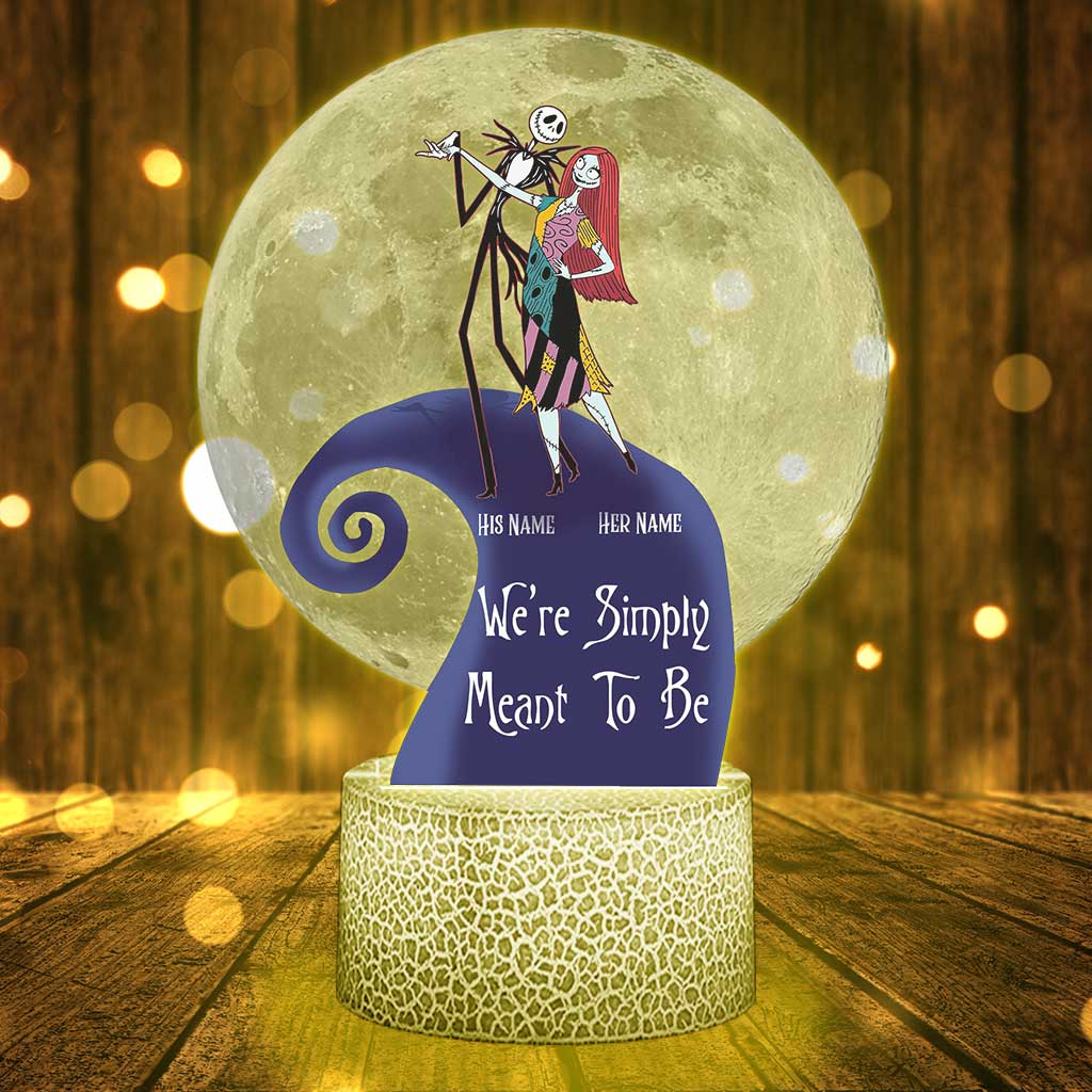Personalized Couple Acrylic Plaque Light Base Custom Names Gift