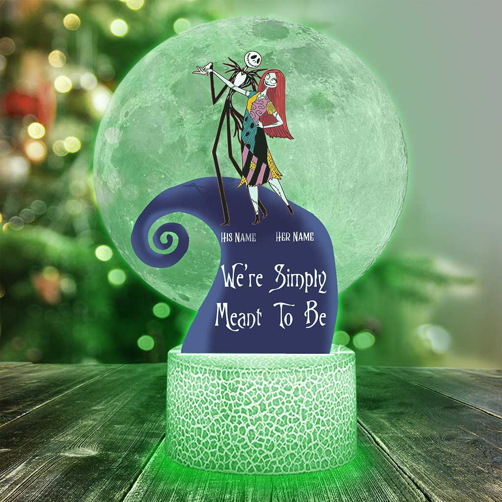Personalized Couple Acrylic Plaque Light Base Custom Names Gift