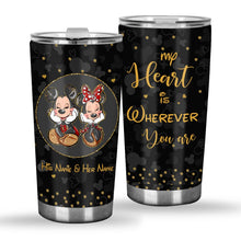 Load image into Gallery viewer, Personalized Mickey Mouse Tumbler Custom Name Gift for Couples
