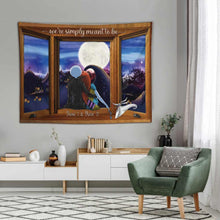 Load image into Gallery viewer, Personalized Nightmare Wall Tapestry Couples Gift for Anniversary
