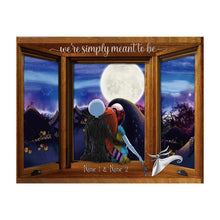 Load image into Gallery viewer, Personalized Nightmare Wall Tapestry Couples Gift for Anniversary
