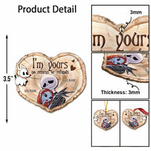 Load image into Gallery viewer, Personalized Double-Sided Christmas Ornament Custom Names Gift for Couples
