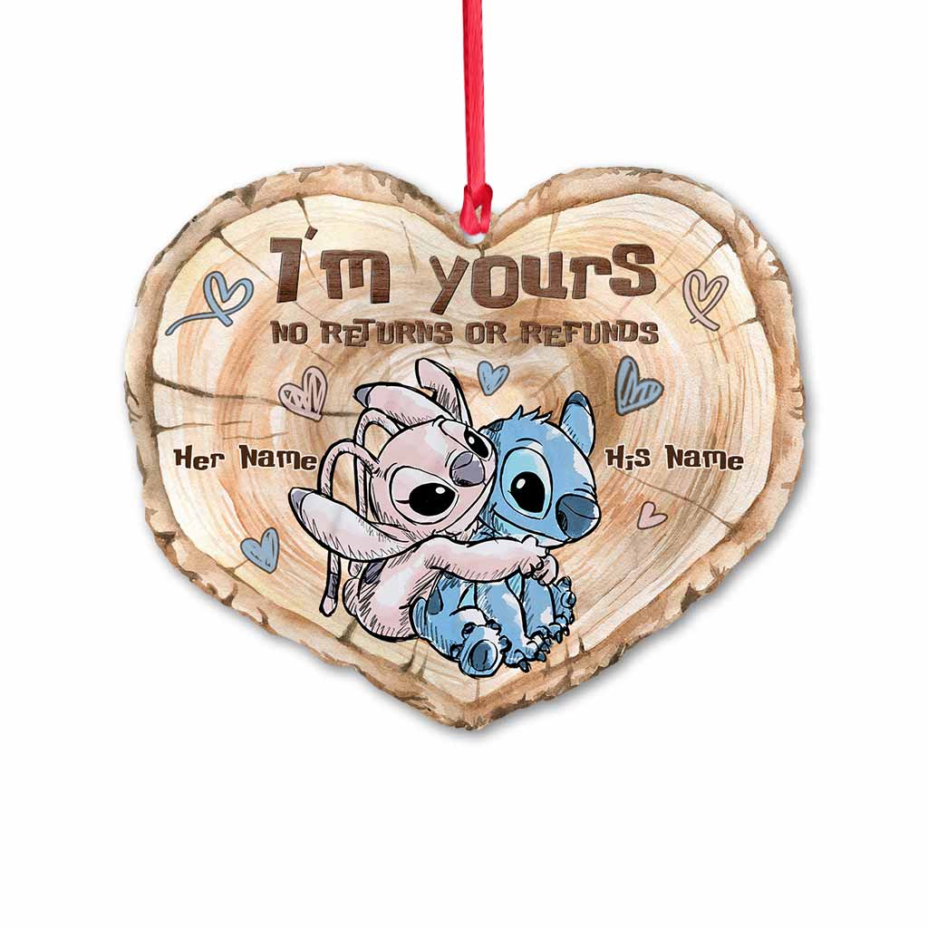 Personalized Christmas Ohana Ornament Custom Names Gift