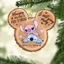 Load image into Gallery viewer, Personalized Christmas Ohana Ornament Custom Name Gift for Couples
