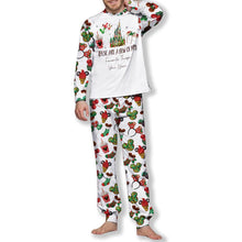 Load image into Gallery viewer, Personalized Christmas Pajama Set with Favorite Things Design for Family
