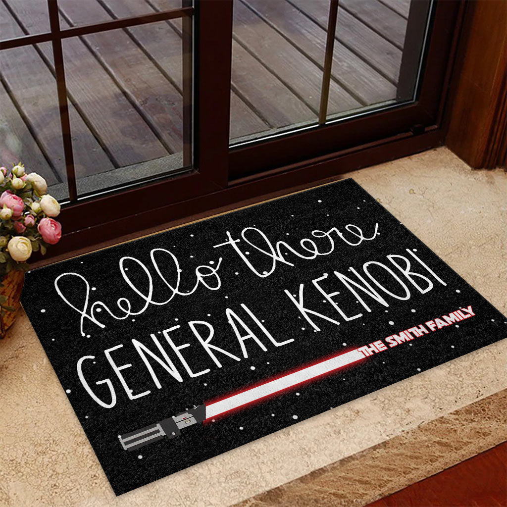 Personalized Star Wars Doormat Custom Name Gift for Fans