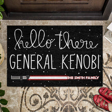 Load image into Gallery viewer, Personalized Star Wars Doormat Custom Name Gift for Fans
