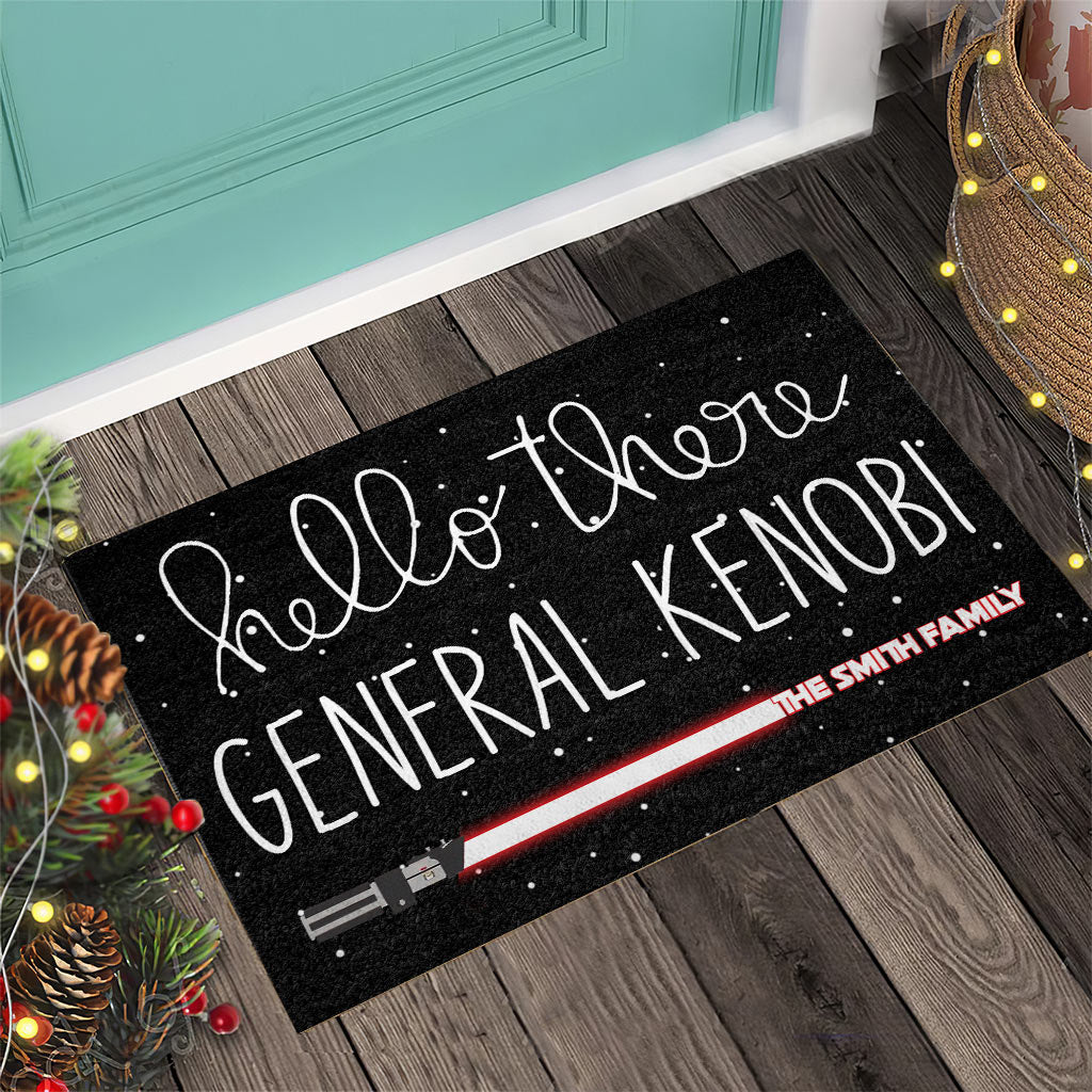 Personalized Star Wars Doormat Custom Name Gift for Fans