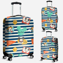Load image into Gallery viewer, Personalized Mouse Luggage Cover Custom Name for Travelers

