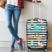 Load image into Gallery viewer, Personalized Mouse Luggage Cover Custom Name for Travelers
