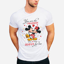 Load image into Gallery viewer, Personalized Mickey Mouse Couple T-shirt &amp; Hoodie Gift
