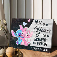 Load image into Gallery viewer, Personalized Ohana Canvas Poster Unique Couple Gift

