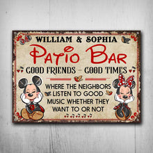 Load image into Gallery viewer, Personalized Rectangle Metal Sign for Backyard Decor Gift
