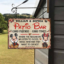 Load image into Gallery viewer, Personalized Rectangle Metal Sign for Backyard Decor Gift
