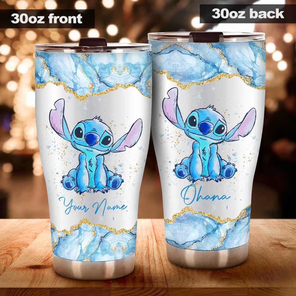 Personalized Ohana Tumbler Custom Name Gift for Mom or Birthday