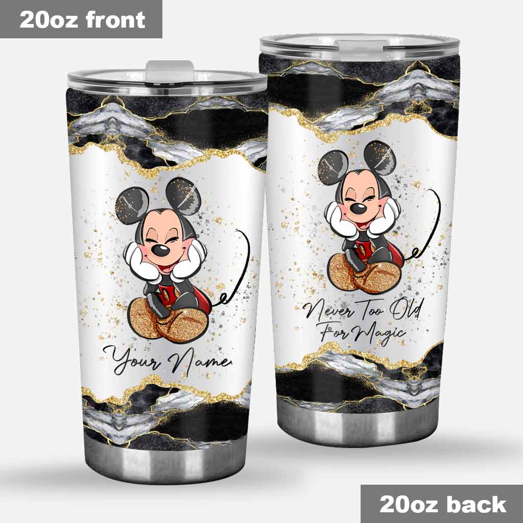 Personalized Mickey Mouse Tumbler Custom Name Gift for Birthday