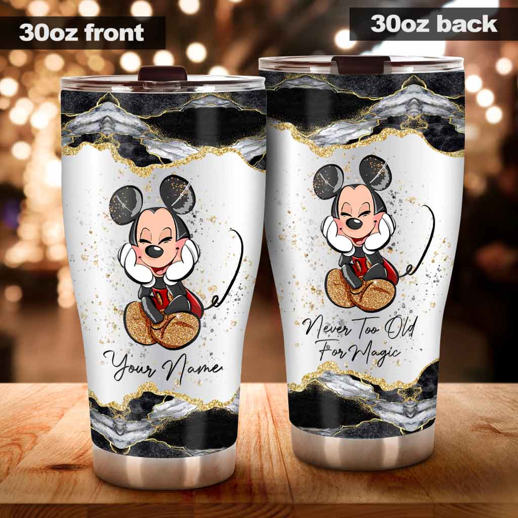 Personalized Mickey Mouse Tumbler Custom Name Gift for Birthday