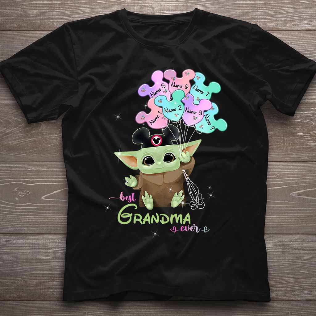 Personalized Best Grandma Ever T-shirt & Hoodie Gift for Mother's Day