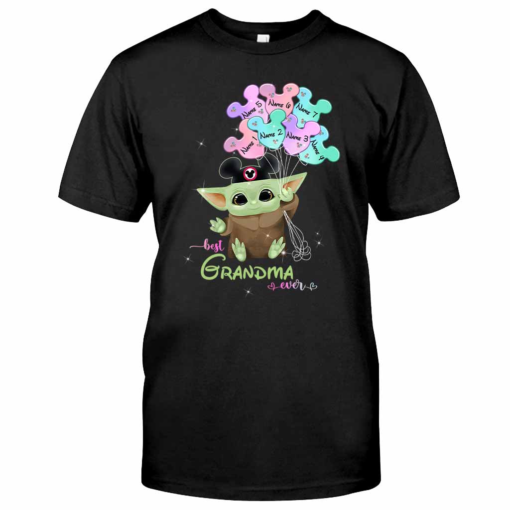Personalized Best Grandma Ever T-shirt & Hoodie Gift for Mother's Day