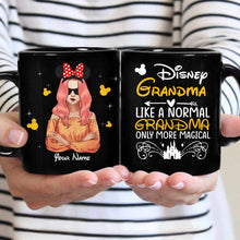 Load image into Gallery viewer, Personalized Disney Grandma Mouse Mug Custom Name Gift for Mom
