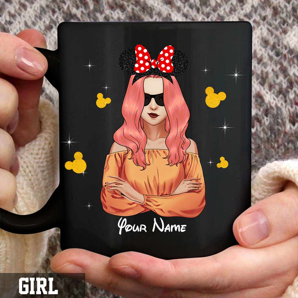 Personalized Disney Grandma Mouse Mug Custom Name Gift for Mom