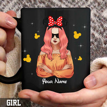 Load image into Gallery viewer, Personalized Disney Grandma Mouse Mug Custom Name Gift for Mom
