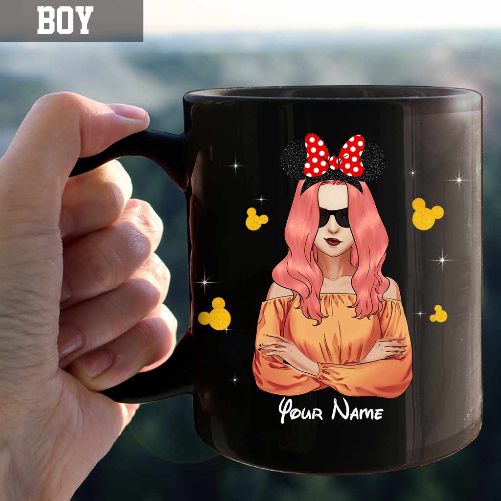 Personalized Disney Grandma Mouse Mug Custom Name Gift for Mom
