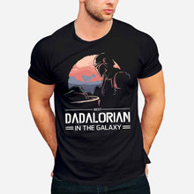 Load image into Gallery viewer, Personalized Best Dad In The Galaxy T-shirt &amp; Hoodie Gift
