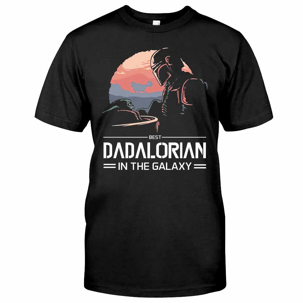 Personalized Best Dad In The Galaxy T-shirt & Hoodie Gift