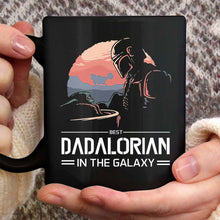 Load image into Gallery viewer, Personalized Best Dad in the Galaxy Mug Custom Gift for Dad
