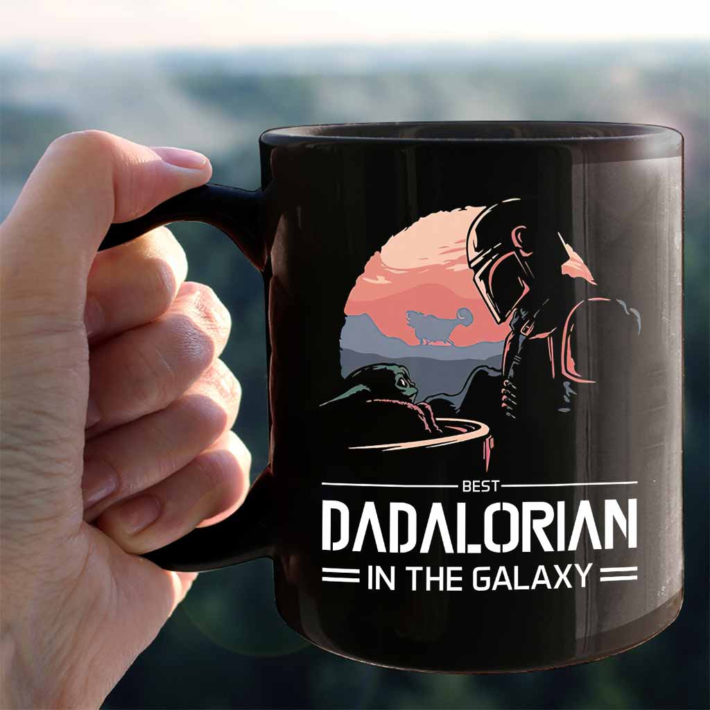 Personalized Best Dad in the Galaxy Mug Custom Gift for Dad