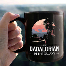 Load image into Gallery viewer, Personalized Best Dad in the Galaxy Mug Custom Gift for Dad
