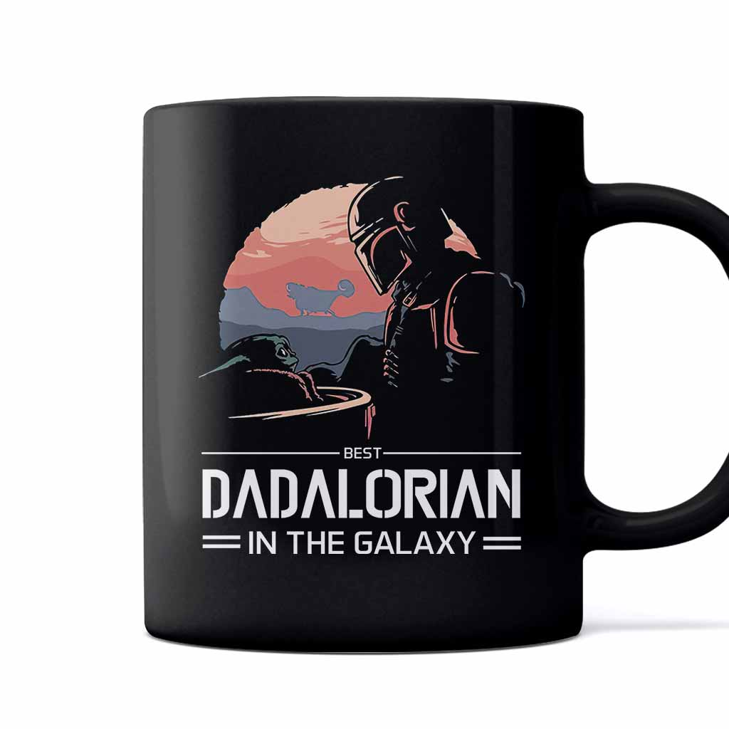 Personalized Best Dad in the Galaxy Mug Custom Gift for Dad