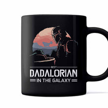 Load image into Gallery viewer, Personalized Best Dad in the Galaxy Mug Custom Gift for Dad
