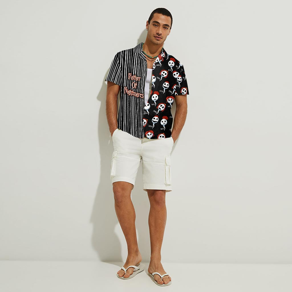 Personalized Father Of Nightmares Hawaiian Shirt for Dad