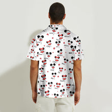 Load image into Gallery viewer, Personalized Daddy Mouse Hawaiian Shirt Custom Name Gift for Dad
