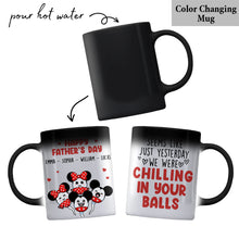 Load image into Gallery viewer, Personalized Father's Day Mouse Mug Custom Name Gift
