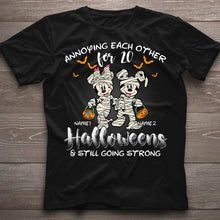 Load image into Gallery viewer, Personalized Halloween Mouse T-shirt &amp; Hoodie Unique Couple Gift

